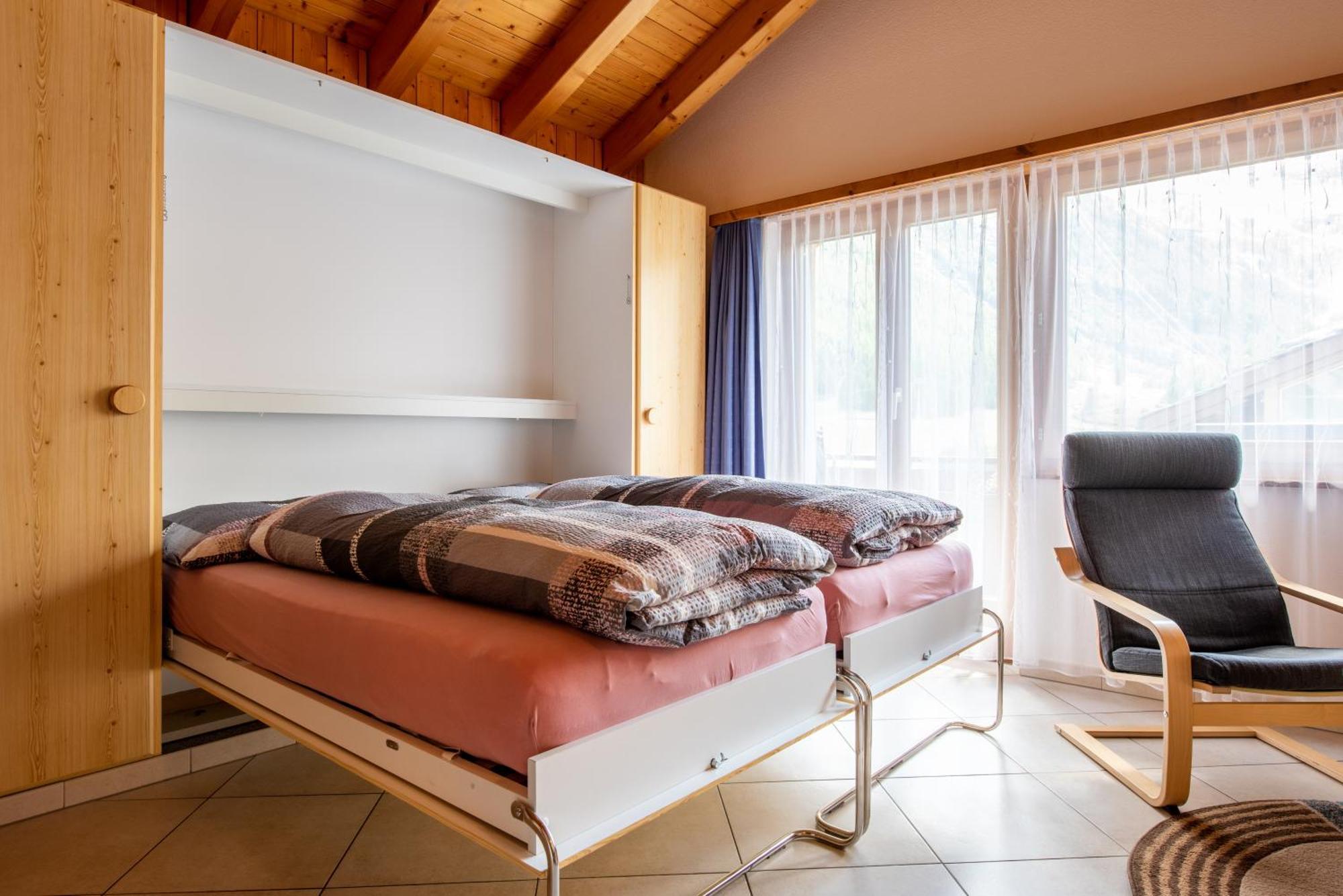 Saas Fee Haus Avalanche 아파트 객실 사진