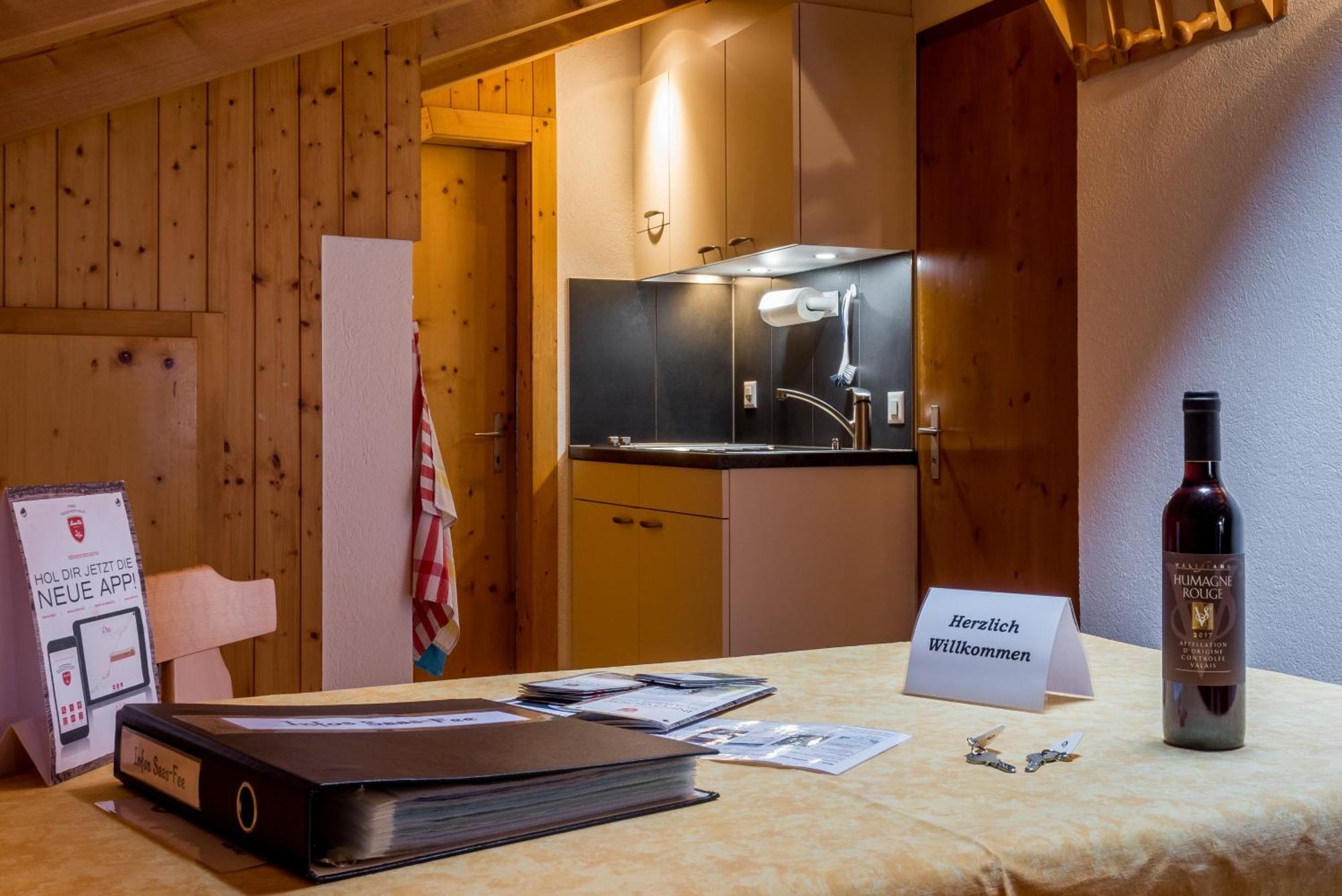Saas Fee Haus Avalanche 아파트 객실 사진