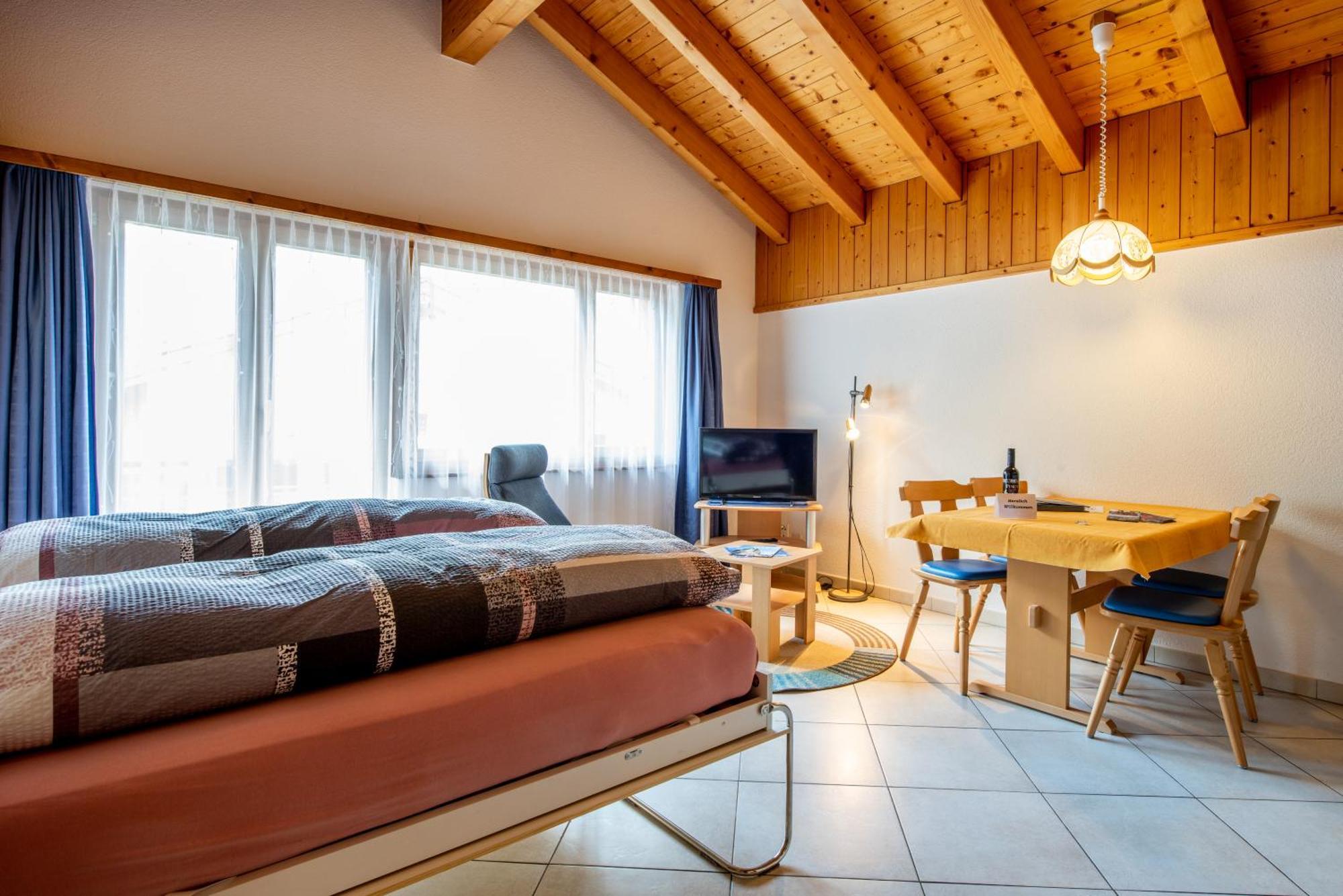 Saas Fee Haus Avalanche 아파트 객실 사진